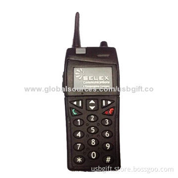 USB Memory, 8GB, Custom Interphone Shape, Promotional Gift